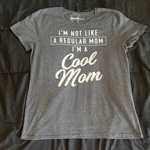 Mean Girls Gray 'Cool Mom' Graphic Tee
